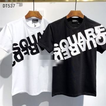 大人気☆NEW!! 半袖Tシャツ 2022春夏 ディースクエアード DSQUARED2 2色可選 通気性に優れた ディースクエアードコピー