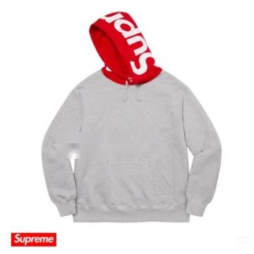 4色可選 2022 パーカー シュプリーム コピー Supreme X Contrast Hooded Sweatshirt 人気雑誌掲載 SUPREMEコピー 