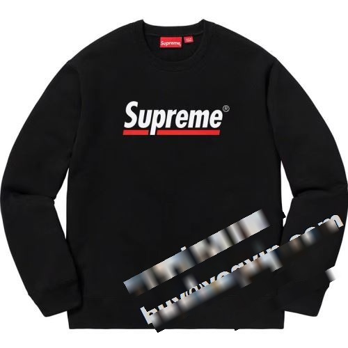 パーカー シュプリーム コピー セール Supreme Underline Crewneck SUPREMEコピー 4色可選 2022 