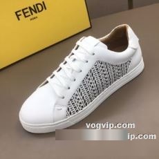 スニーカー スーパーコピー 履き心地のいい 2色可選 2022秋冬 フェンディ FENDI 個性派 カジュアルシューズ