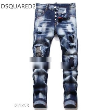 DSQUARED2コピー バックポケット付 ディースクエアードコピー 2022 コスパ最高のプライス ジーンズ     