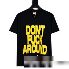 大特価！ シュプリームスーパーコピー スタイリッシュ感 Supreme 23ss Dont Fuck Around Tee 一番人気の新作はこれ 半袖Tシャツ