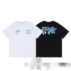  激安人気定番2023 オフホワイトブランド 偽物 通販半袖Tシャツ2色可選OFF-WHITE ブランド コピー好評品