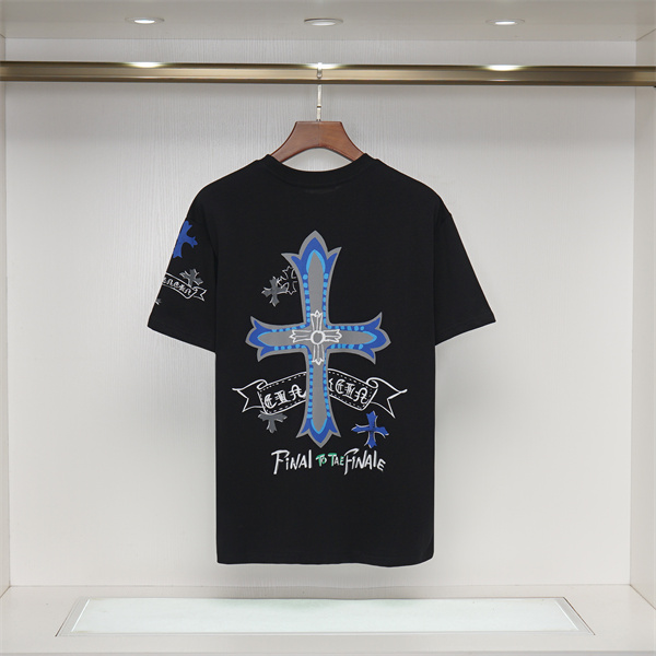 CHROME HEARTS コピー Tシャツ 2色 純綿生地 ロゴ プリント クロムハーツ