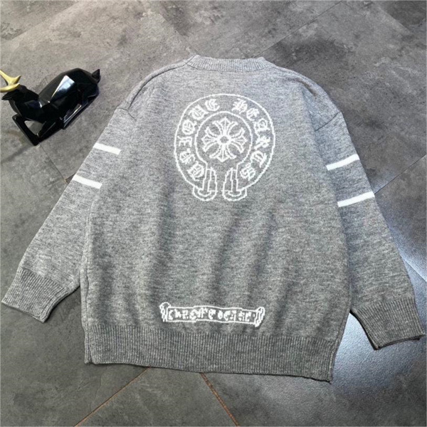 CHROME HEARTS スーパーコピー セーター 33 ロゴ ジャカード シンプル クロムハーツ