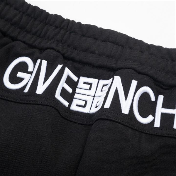 GIVENCHY 偽物 ハーフパンツ 刺繡 ロゴ シンプル ゆったりサイズ ユニセックス ジバンシィ