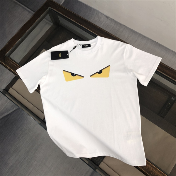 フェンディ コピー Ｔシャツ モンスター ロゴ プリント 定番 ユニセックス 2色 FENDI