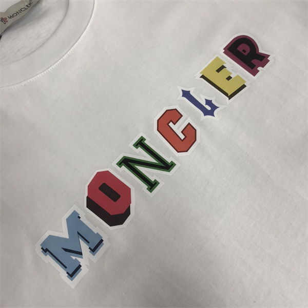 MONCLER コピー Ｔシャツ ロゴ プリント 100％コットン 通気性 モンクレール