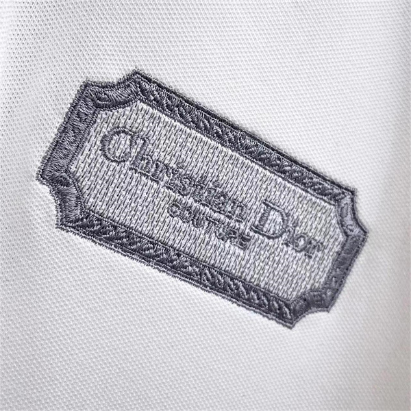 ディオール コピー ポロシャツ 刺繡 ロゴ 高品質 通気性良い DIOR 