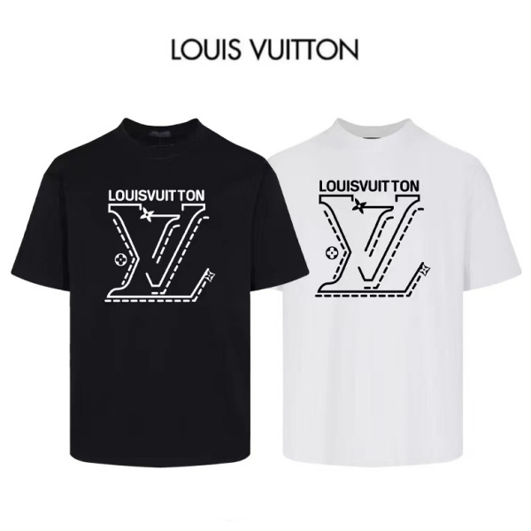 汎用性の高い LOUIS VUITTON ルイヴィトンコピー半袖Tシャツ 快適で洗練された見た目