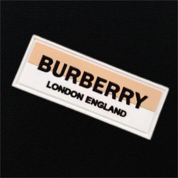 BURBERRY コピー ポロシャツ シリコン ロゴ 純綿生地 通気性 バーバリー