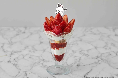 サンリオキャラクターズ“マイメロディ&シナモロール”のパンケーキ、J.S. パンケーキ カフェでコピー サンリオキャラクターズ“マイメロディ&シナモロール”のパンケーキ、J.S. パンケーキ カフェでコピー