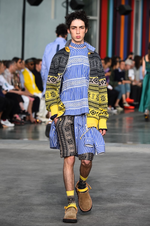 sacai 2018年春夏メンズコレクション - 国境と季節を超えたsacai流ハイブリッドコピー sacai 2018年春夏メンズコレクション - 国境と季節を超えたsacai流ハイブリッドコピー