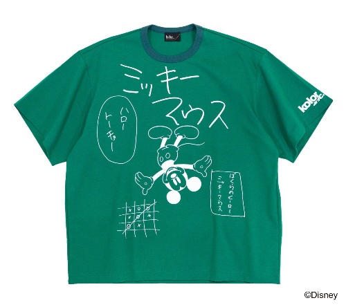カラーのディズニー「ミッキーマウス」落書き風プリントTシャツ&レトロプルオーバー、心斎橋パルコ限定でコピー カラーのディズニー「ミッキーマウス」落書き風プリントTシャツ&レトロプルオーバー、心斎橋パルコ限定でコピー