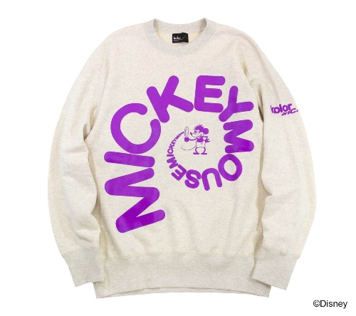 カラーのディズニー「ミッキーマウス」落書き風プリントTシャツ&レトロプルオーバー、心斎橋パルコ限定でコピー カラーのディズニー「ミッキーマウス」落書き風プリントTシャツ&レトロプルオーバー、心斎橋パルコ限定でコピー